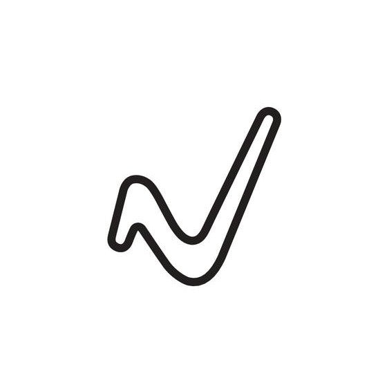 Anglesey National Circuit Race Track Outline Vinyl Decal Sticker