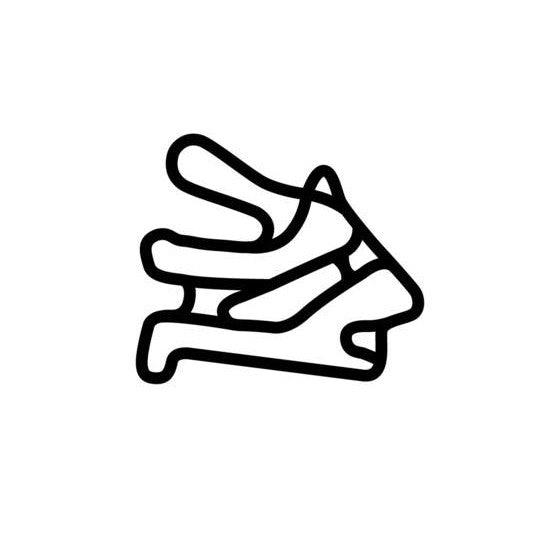 Bombarral Kartodromo International Circuit Race Track Outline Vinyl Decal Sticker