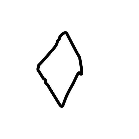 Classic Race Aarhus Circuit Race Track Outline Vinyl Decal Sticker