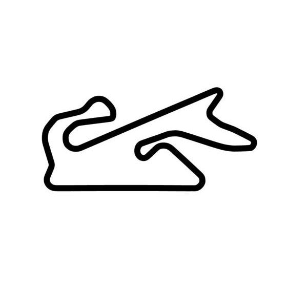 Dubai Autodrome Grand Prix Course Vinyl Decal Sticker