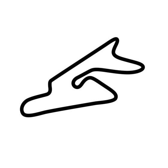 Dubai Autodrome International Course Vinyl Decal Sticker