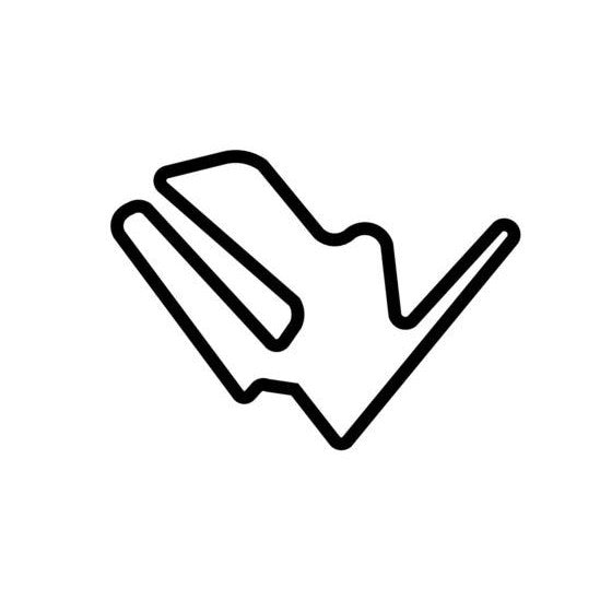 Motegi Twin Ring Road Course Vinyl Decal Sticker