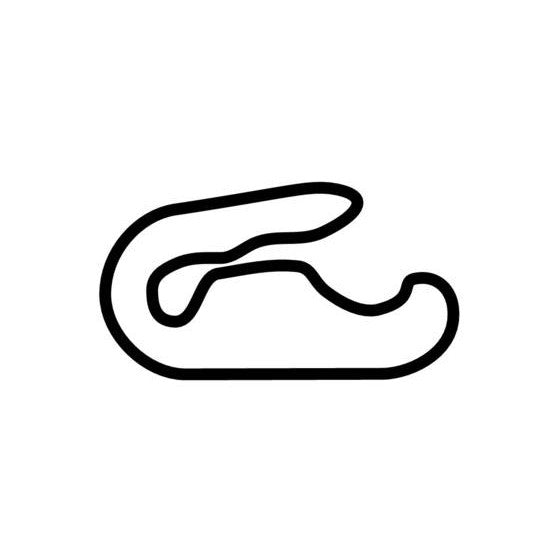 Phoenix International Raceway Road Course Circuit Race Track Outline V 