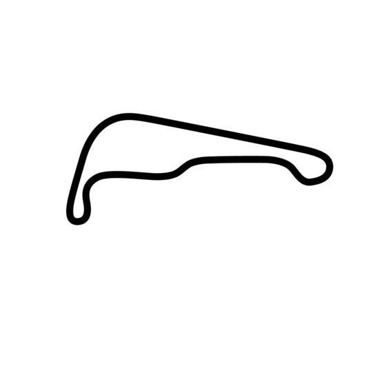 Sydney Motorsport Park Druitt Circuit Race Track Outline Vinyl Decal Sticker