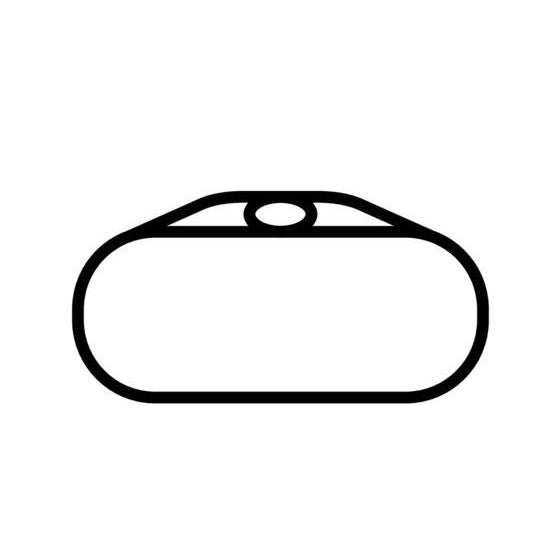 Texas Motor Speedway Oval Circuit Race Track Outline Vinyl Decal Sticker