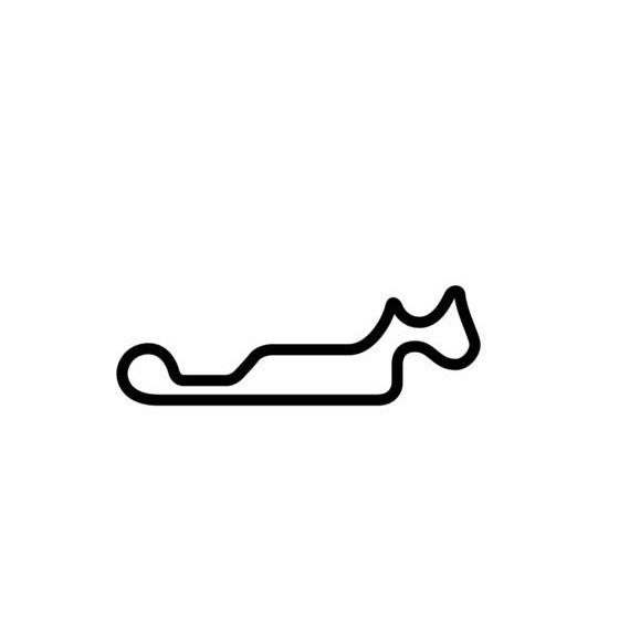 Tocancipa Autodrome Short South America Race Track Outline Vinyl Decal Sticker
