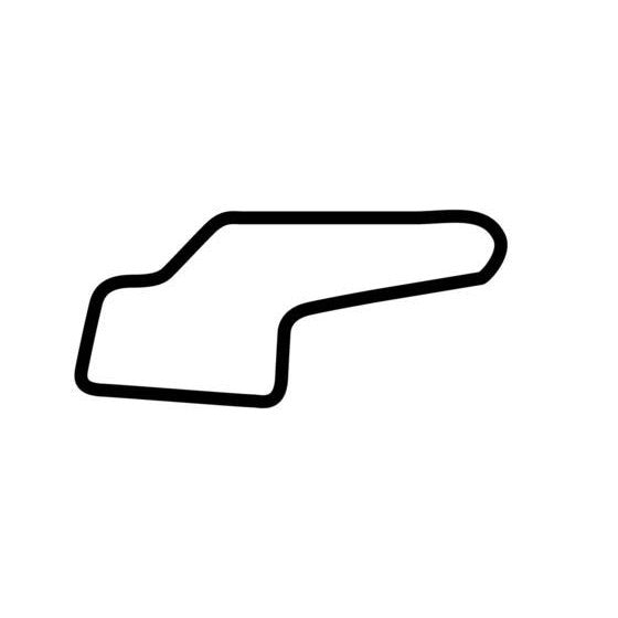 Watkins Glen International Short Circuit Race Track Outline Vinyl Decal Sticker