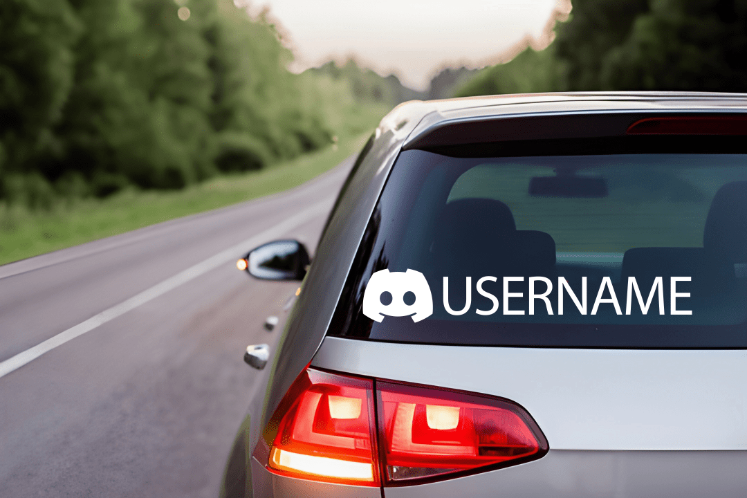 Discord Username Social Media Vinyl Decal Sticker
