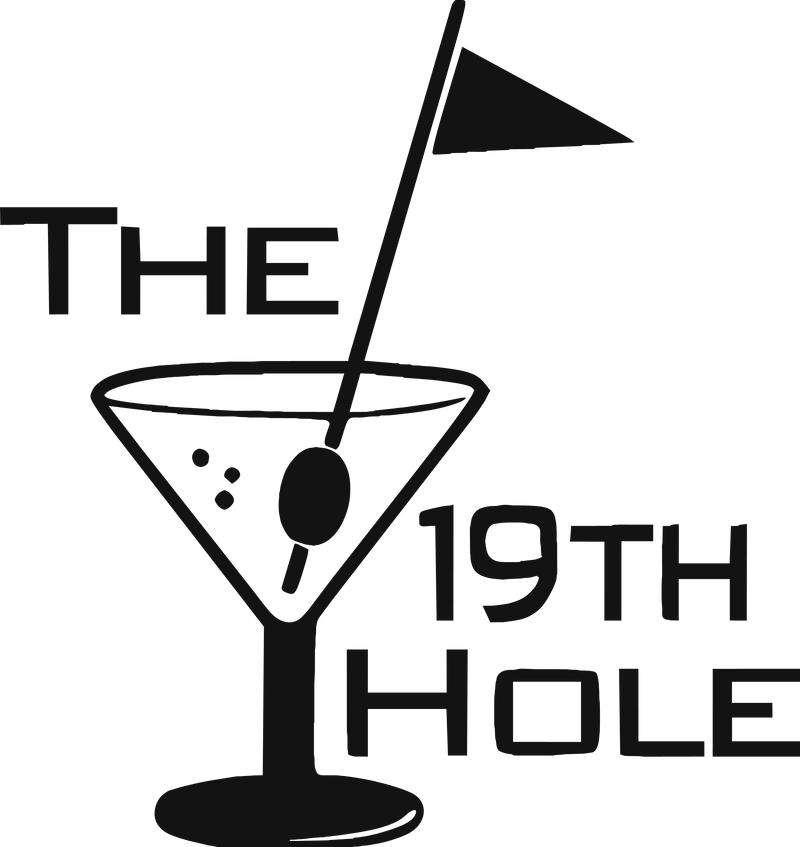 19th Hole Golf Vinyl Decal Sticker