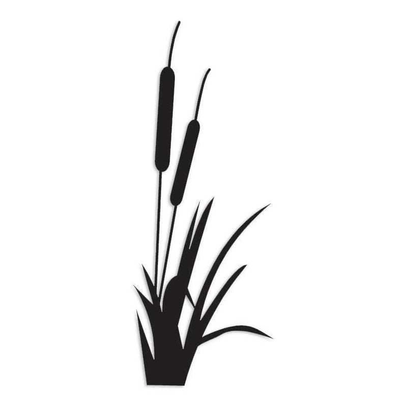 Cattails Typha Water Plant Decal Sticker
