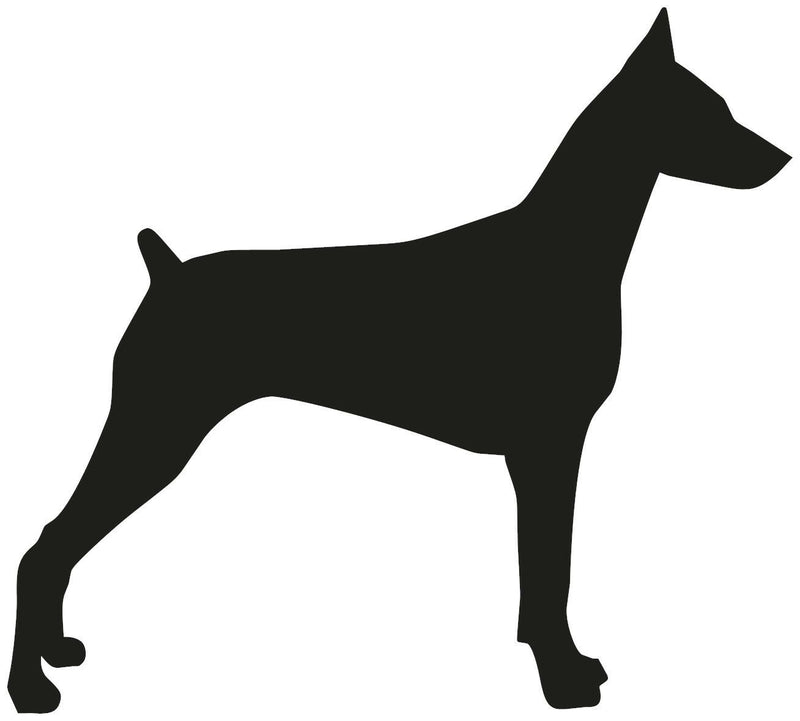 Doberman Pinscher dog k9 vinyl decal sticker