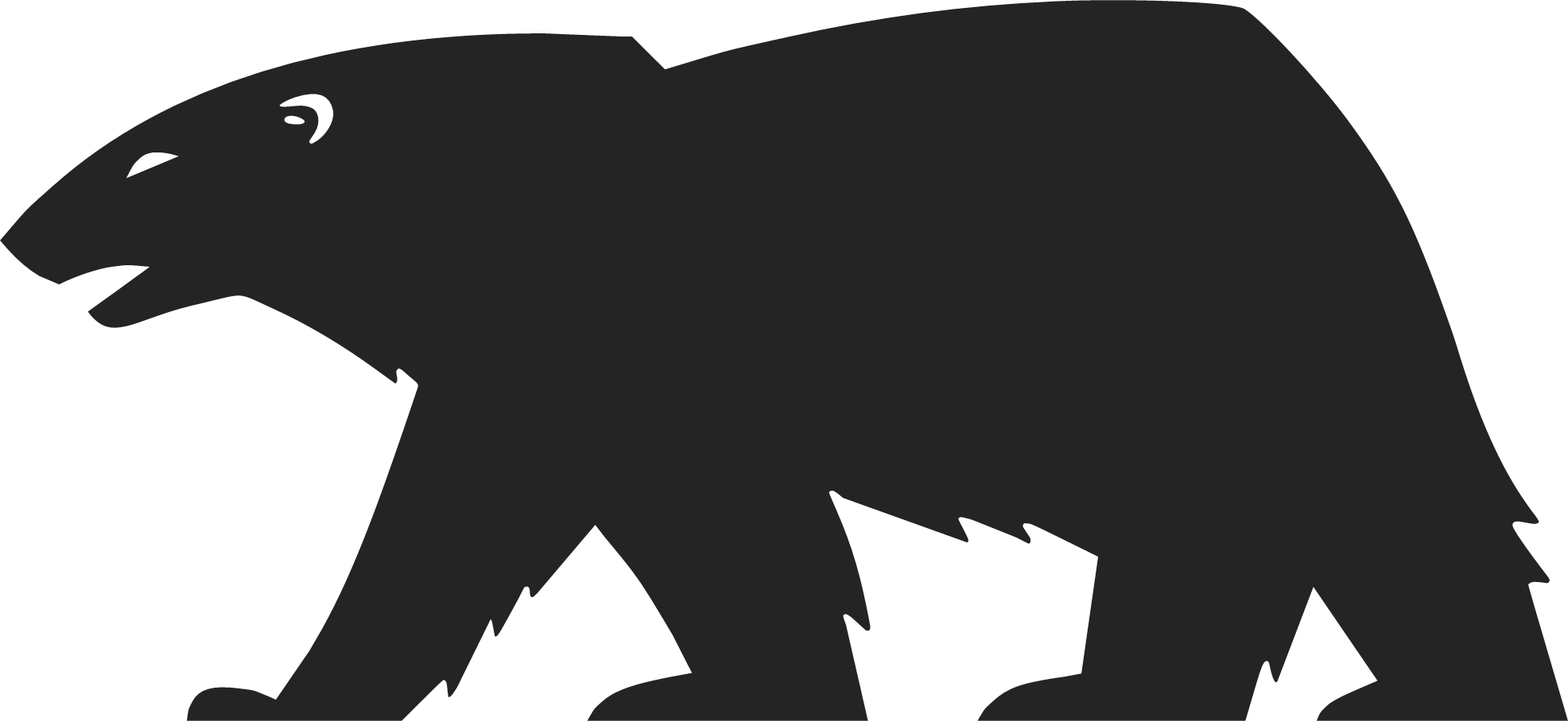 Polar Bear Vinyl Decal  4