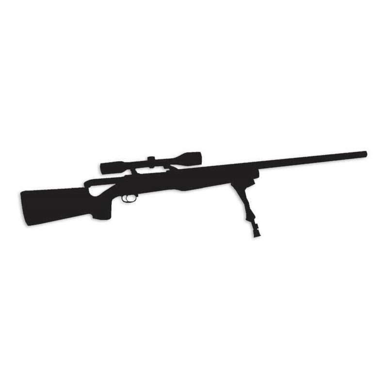 Sniper Rifle Gun Decal Sticker