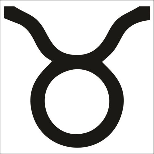 Taurus Zodiac Large Decal Sticker Astrology Horoscope