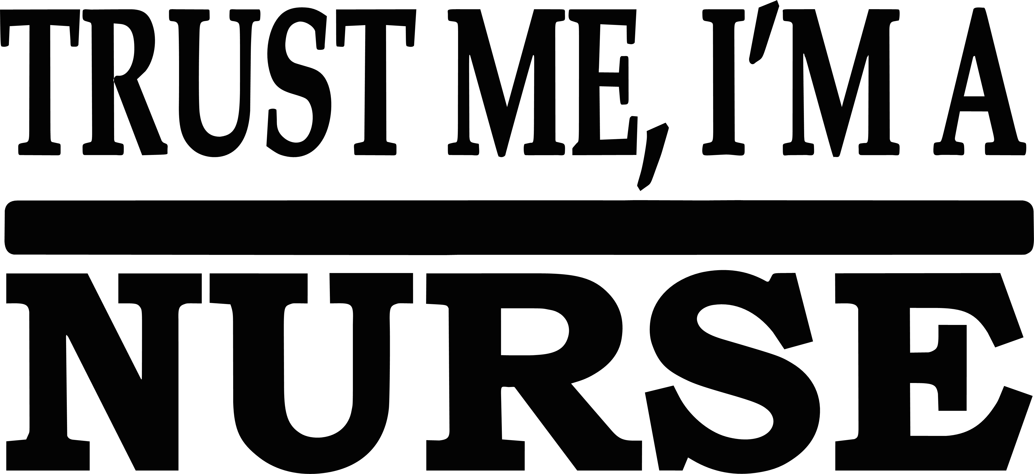 Trust me Nurse Sticker decal nurse rn LPN nursing school