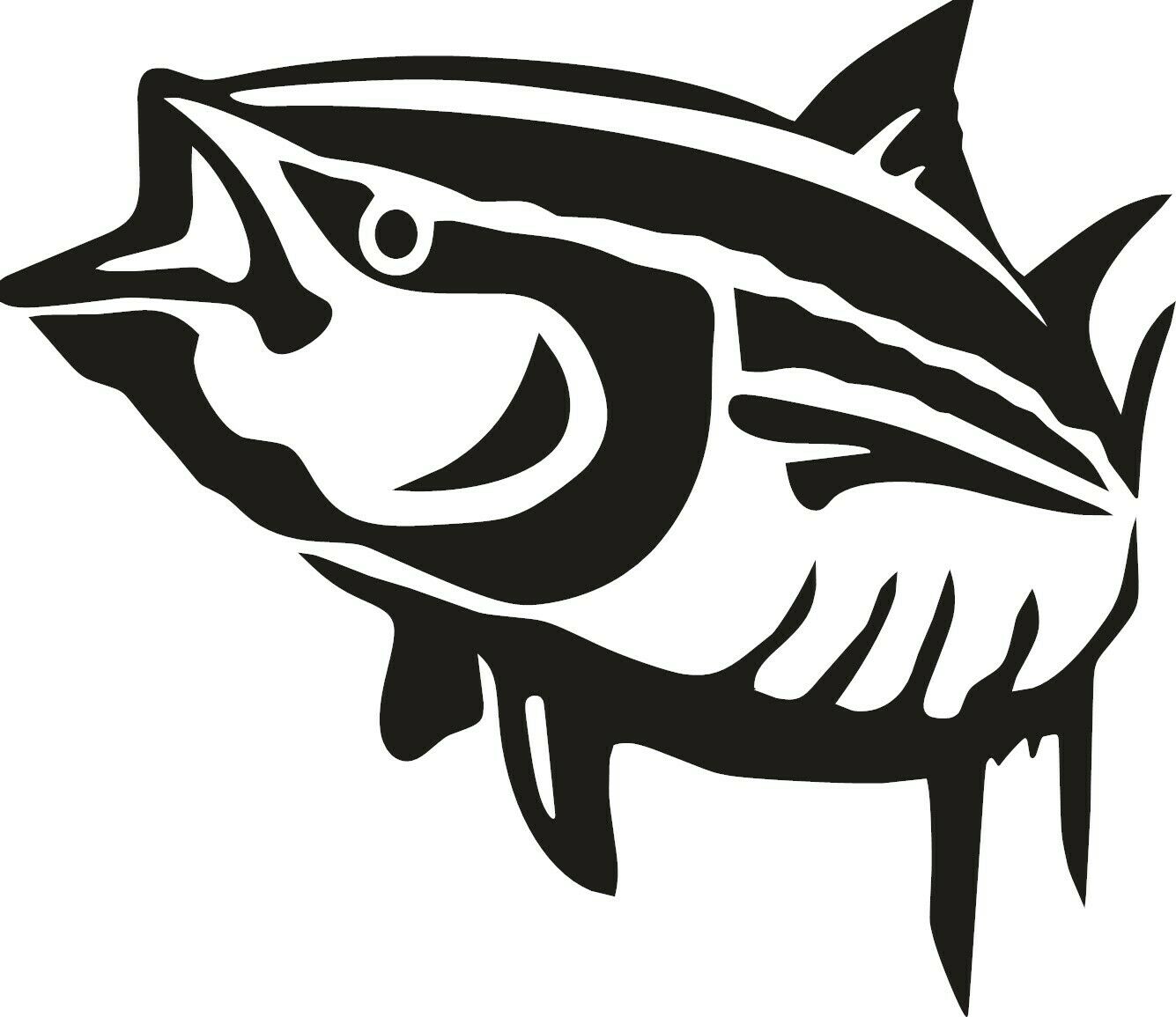 Tuna tunny fish vinyl decal sticker car boat truck window