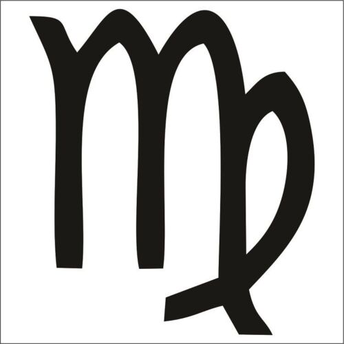 Virgo Zodiac Decal Sticker Stars Astrology Horoscope