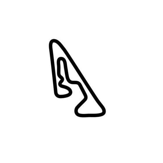 Apex Racing Decal Apex Racing Kart Circuit Race Track Outline Vinyl Decal Sticker ...