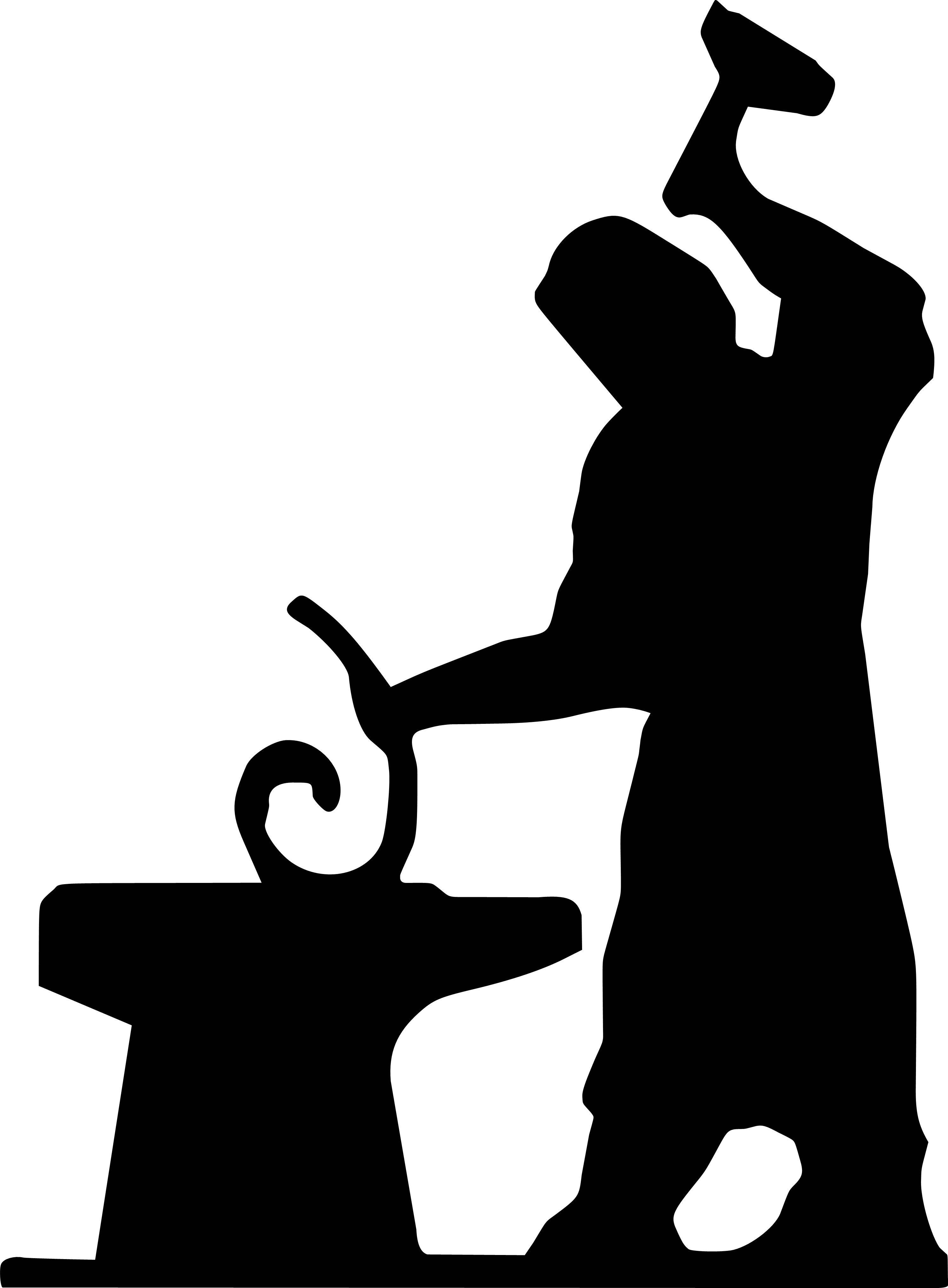 Blacksmith Vinyl Decal Sticker Smithy at Forge Fire Anvil Hammer Tongs ...