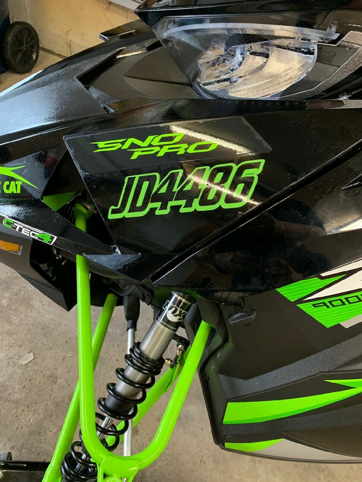 Snowmobile & ATV Registration Numbers Lettering Vinyl Decal – Decals Hut