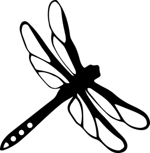 Dragonfly Detailed Wings Flying Bug Insect Summer Spring Nature Vinyl Decal Sticker Style 13