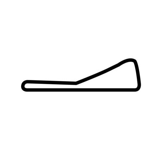 Kenilworth Prodrive Circuit Race Track Outline Vinyl Decal Sticker