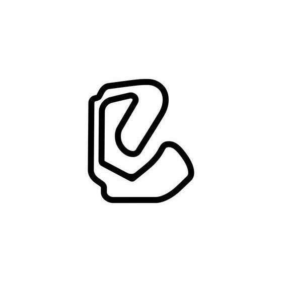 Mosport Driver Development Center 22km Circuit Race Track Outline Viny ...