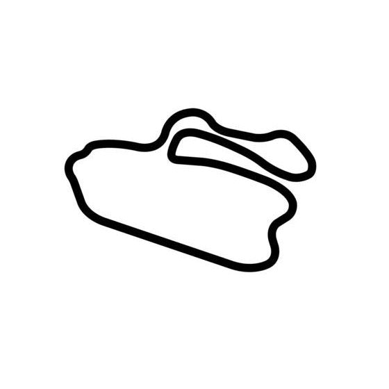 Rpm Racing Course Outline Ne New Hampshire Motor Speedway Road Course Circuit Race Track Outline Vi ...