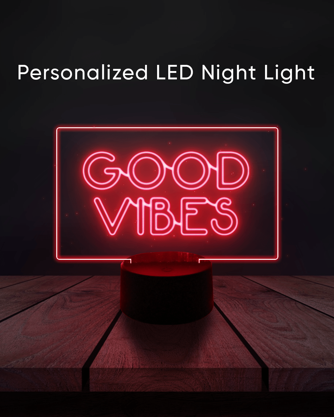 Custom Design LED Night Light & Remote Control