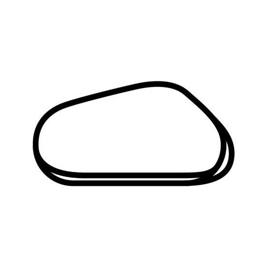 Phoenix International Raceway Road Tri Oval Circuit Race Track Outline Vinyl Decal Sticker