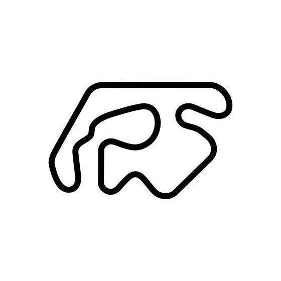 Phoenix Kart Racing Association Circuit Race Track Outline Vinyl Decal ...