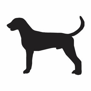 American Foxhound Dog Decal Sticker