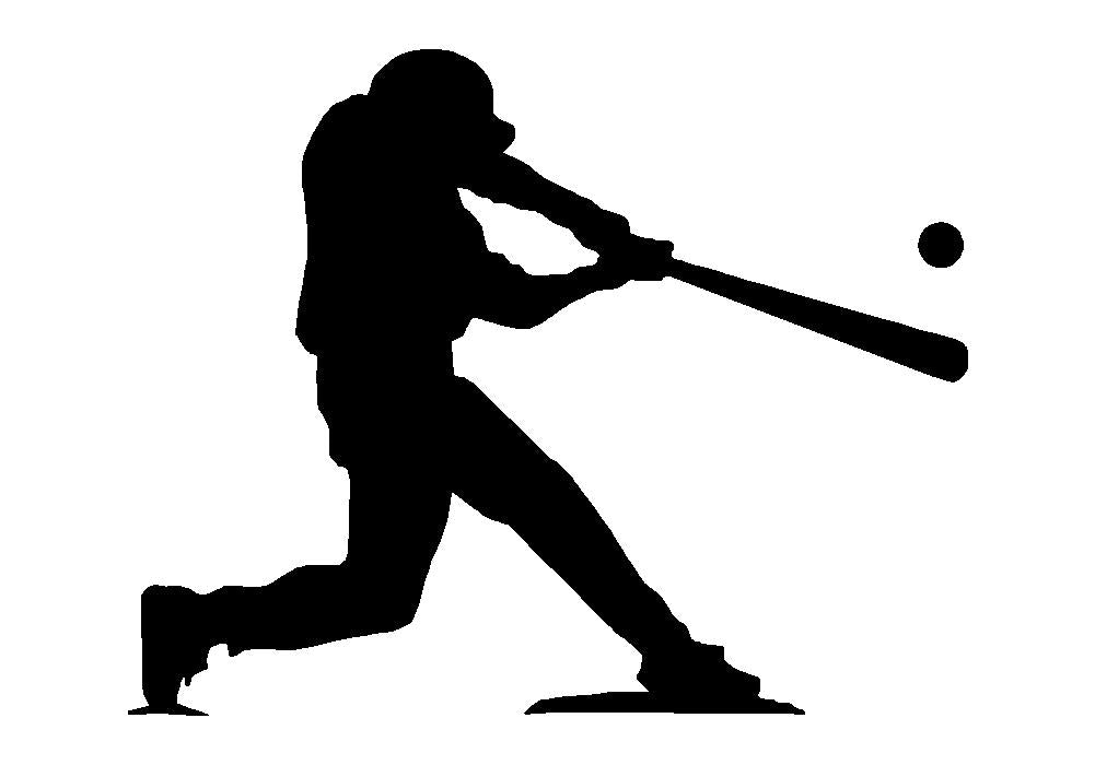 Baseball player at bat