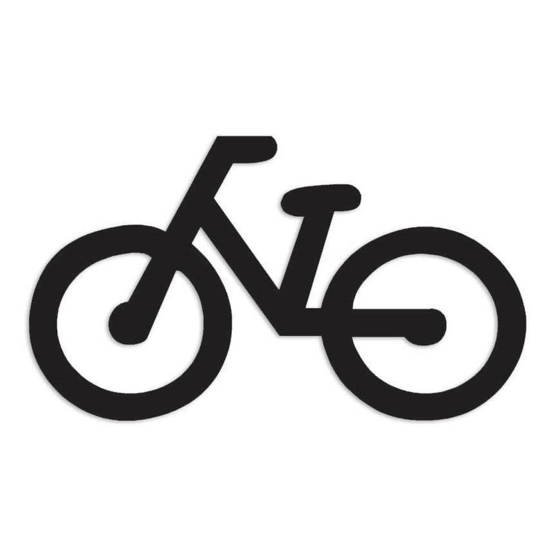 Bicycle Bike Symbol Decal Sticker