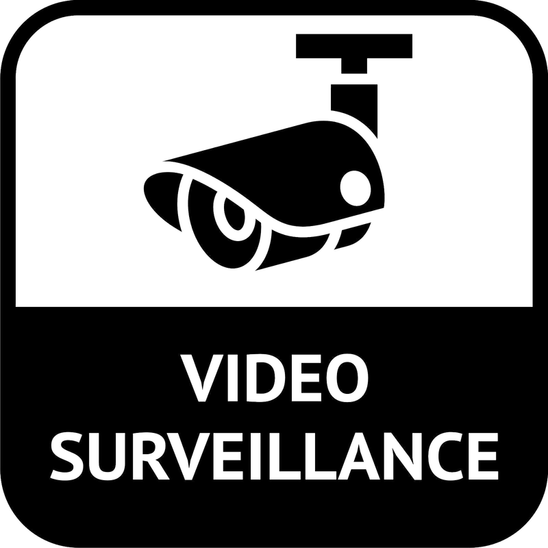 CCTV Video Surveillance In Operation Sticker Decal Graphic Vinyl