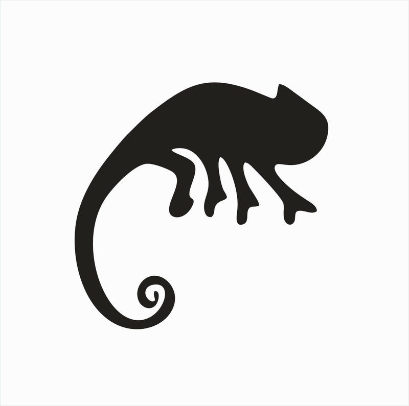 Chameleon Lizard Reptile Animal Vinyl Die Cut Car Decal Sticker