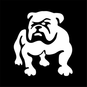 Cute Car Styling Bulldog Vinyl Car Decal Dog Puppy Pet English French Sticker