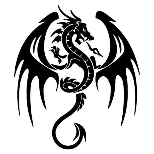 Dragon Decal Vinyl Sticker Truck Laptop Car Window