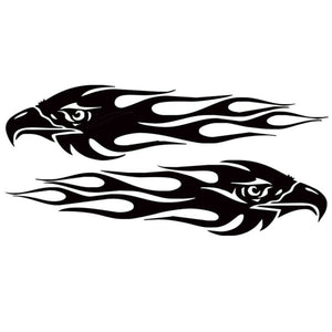 Eagle Flame Decal