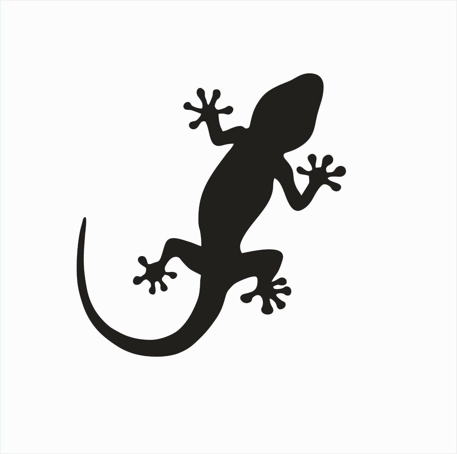 Gecko Lizard Reptile Animal Vinyl Die Cut Car Decal Sticker