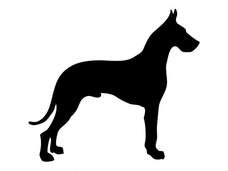 Great Dane Dog Decal