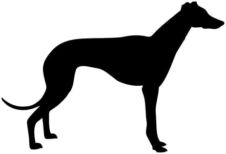 Greyhound dog k9 vinyl decal sticker