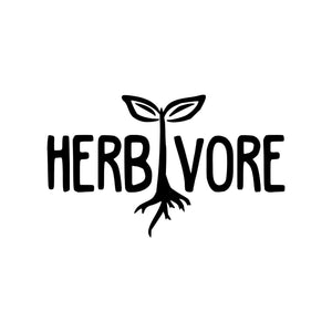 HERBIVORE Vinyl Decal Sticker Vegan Vegetarian Plants Plant Based