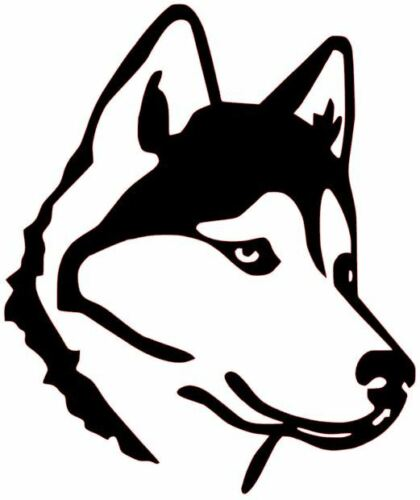 Husky Dog vinyl decal sticker Pet Sled animal Car Truck Laptop