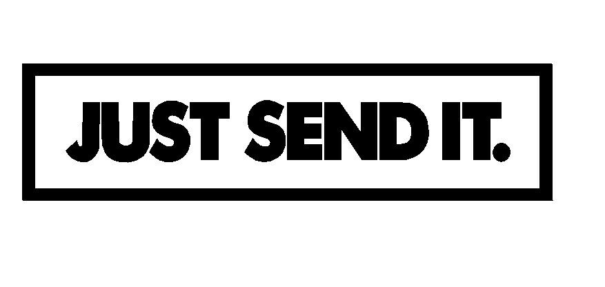 Just Send It Vinyl Slap Sticker Decal Bumper – Decals Hut