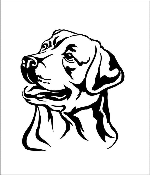 Labrador Dog Decal Labrador Retriever Dog Breed Decal Labrador Vinyl D ...