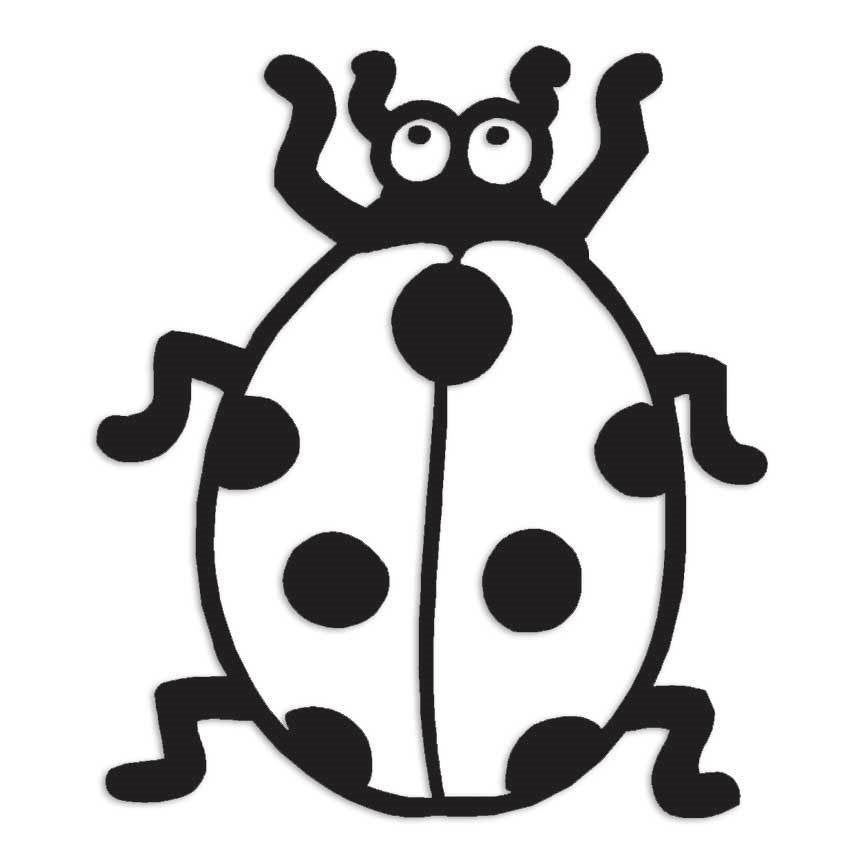 Ladybug Cute Insect Decal Sticker