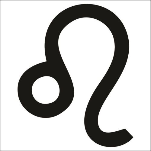 Leo Zodiac Large Decal Sticker Astrology Horoscope