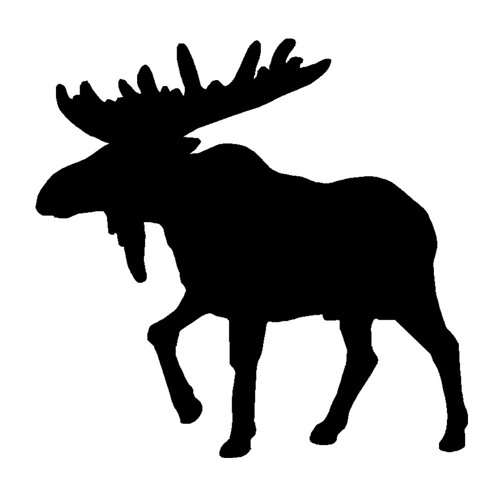 MOOSE Vinyl Decal Window Sticker