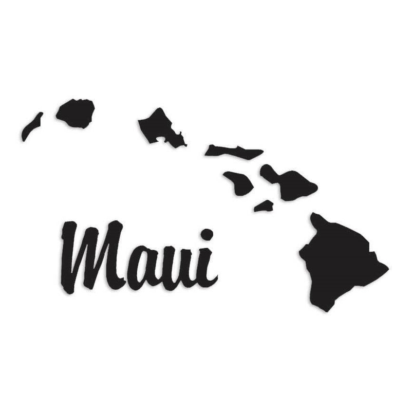 Maui Hawaiian Islands Decal Sticker